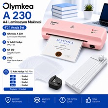 Olymkea A230S 4IN1SET Laminasyon Makinesi ( A4 )