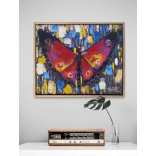 Simurg Sanatevi Dönüşümün Dansı Yağlı Boya Tablosu - Tuval Üzerine El Yapımı - 50 x 40 cm
