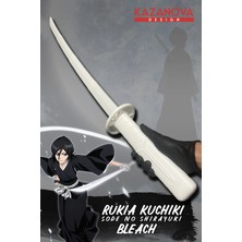 Kazanova Design Rukia Kuchiki Katlanabilir Katana Figür 98 cm Bleach Anime Cosplay