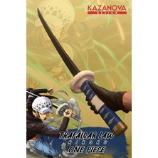 Kazanova Design Trafalgar Law Katlanabilir Katana Figür 98 cm One Piece Anime Cosplay