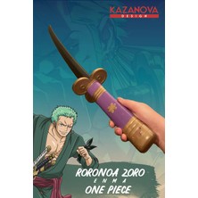 Kazanova Design Zoro Enma Katlanabilir Katana Figür 98 cm One Piece Anime Cosplay