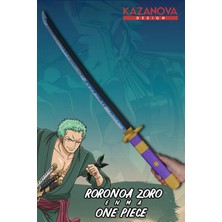 Kazanova Design Zoro Enma One Piece Detaylı Katlanabilir Katana