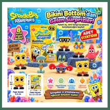 Bezos 20347 3D Figür Spongebob Buddıes Sürpriz Paket Sbob 36D (Adet Fiyatıdır) Bss