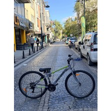 Geroni Mars - 20" Mtb - 10' - 7 Vites - V.b  - Nardo Gri-Gri/neon Sarı