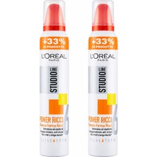 L'oréal Paris Studio Line Power Curl No.6 Bukle Belirginleştirici Köpük 2 x 200 ml
