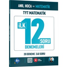Kr Akademi Yayınları Anıl Hoca Ile Matematik Tyt Matematik Ilk 12 Konu Soru Denemeleri