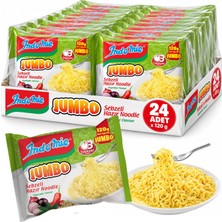 Indomie Noodle Jumbo 120 gr Sebzeli x 24 Adet