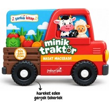 Parlayan Yıldız Tekerlekli Kitap Minik Traktör - Hasat Macerası