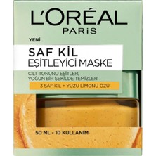 L'oréal Paris Saf Kil Yuzu Limonu Özlü Eşitleyici Yüz Maskesi 50 ml
