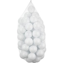 Wellgro  Bubble Pops  Beyaz Top Havuzu Topları 50'li  Eğlenceli Oyun Topları