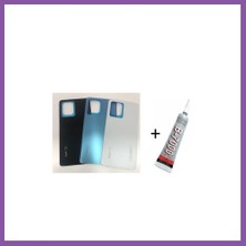 Bezos Redmi Note 12 5g Arka Batarya Pil Kapağı Mavi (B70 Bzoshb