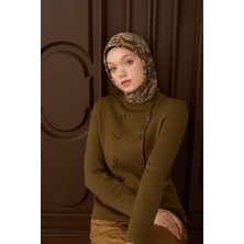 Silk Home Velora Eşarp Vintage Damask Haki