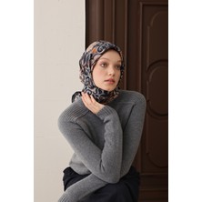 Silk Home Velora Eşarp Vintage Damask Lacivert