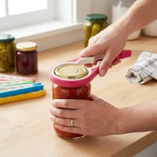 Unbranded Pratik Konserve ve Kavanoz Kapak Açacağı – Kaymaz Silikonlu Ergonomik Kapak Açma Aparatı