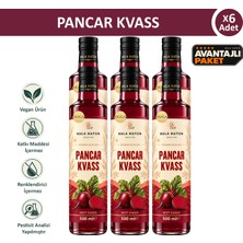 Bala Hatun Pancar Kvass 500ML - Doğal Fermente (6'lı Cam Şişe)