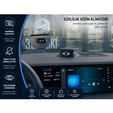 3D Baskı Togg Uyumlu Araçiçi Kamera Kapatma Aparatı - Asistan Kamera Kapatıcı T10X T10F