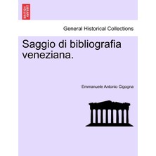 Step Kitap Saggio Di Bibliografia Veneziana.