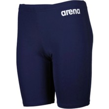 Arena Boy's Team Swım Jammer Solıd Navy-Whıte Erkek Çocuk Yüzücü Mayosu