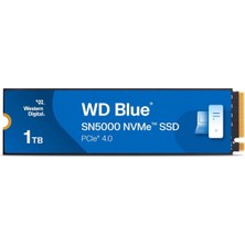 Wd 1TB Blue SN5000 WDS100T4B0E NVMe SSD M.2 2280 1 TB 5.000-4.000 MB-sn Ssd Disk