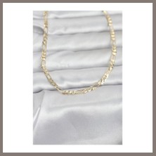 Bezos cm 14K Gold Renk Kuşgözü Zincir Model 60 cm Kadın Kolye Rns