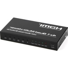 Rafta Dark 4x1 HDMI Multiviewer 1080P/720P