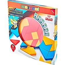 Rafta Yenilikçi Şekiller ile Güçlü Tangram B Seti