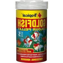 Rafta Küçük Boy 100 ml Goldfish Color Pellet, Yüksek Besin