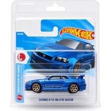 Rafta Hot Wheels Nissan Skyline Gt-R (BNR34) 2026 (Koruma Kabı ile Birlikte)
