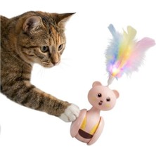 Rafta Hareketli Kedi Oyuncağı, Interaktif Tüylü, Eğlenceli Tasarım