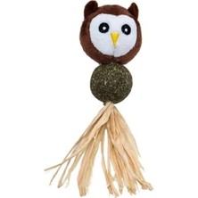 Rafta Catnipli Peluş Kedi Oyuncak, Baykuş, 27 cm