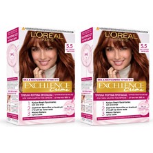 L'oréal Paris Excellence Crème 5.5 Kızıl Kestane Saç Boyası 2 Kutu