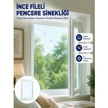Herşey Trend Tek Kanatlı Cırt Bantlı Pencere Sinekliği