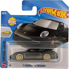 Rafta Siyah Porsche 911 Carrera Miniatürü ile Araba Koleksiyonu