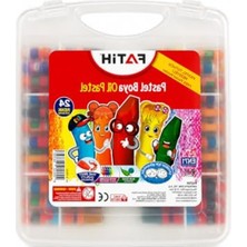 Rafta 24'lü Pastel Boya Seti, King Size Çantalı