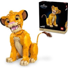 Rafta Disney Klasik Simba Figürü, Genç Aslan Kral Temalı