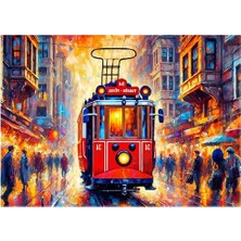 Rafta Istiklal Caddesi Temalı 1000 Parçalı Yapboz, Eğlenceli