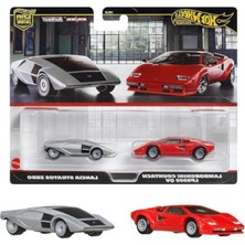 Rafta 2'li Paket Premium Araba Seti, Lancia ve Lamborghini