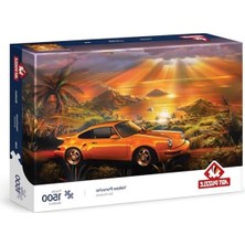 Rafta Art Puzzle Sarı Porsche 1500 Parça Puzzle