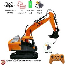 Rafta Uzaktan Kumandalı Metal Kepçe, 13 Fonksiyonlu Eğlenceli Oyun