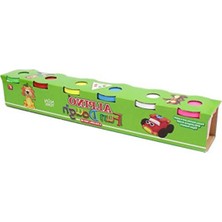Rafta Oyun Hamuru Seti, 6'lı 100 gr Paketler ile Yaratıcı Oyun