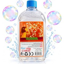 Rafta Baloncuk Yapım Sıvısı - 500 Ml, Baloncuk Tabancaları Için Uygun