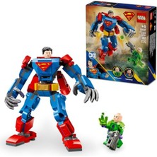 Rafta LEGO Dc Superman Robotu, Lex Luthor’a Karşı 76302-6 Yaş ve Üzeri Süper Kahraman Sevenler Için Yaratıcı Oyuncak Yapım Seti, Doğum Günü Hediyesi (120 Parça)