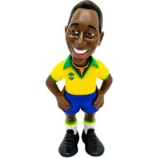 Rafta Koleksiyonluk Pele Figürü | 12 cm Spor Futbol Simge Serisi Hayranları Için