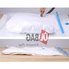Rafta 3 Adet Orta Boy Vakumlu Poşet, 50 cm x 70 cm Ölçülerinde