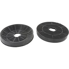 Rafta Filtre Çapı 16 Cm, Karbon Davlumbaz Filtre Seti