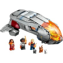 Rafta LEGO Marvel Süper Kahraman Seti, Uzay Gemisi ve 3 Minifigür