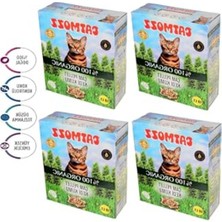 Rafta 10 Lt Hipoalerjenik %100 Doğal Organik Çam Peleti Kedi Kumu, 4 Adet