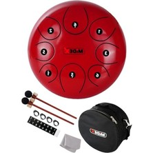 Rafta Çelik Dil Davul Handpan, 10 Inç ve 8 Ton ile Zengin Ses