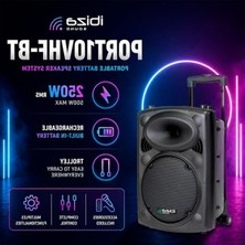 Rafta Taşınabilir Hoparlör, 10 Inç, 500W, Bluetooth ve USB Özellikli