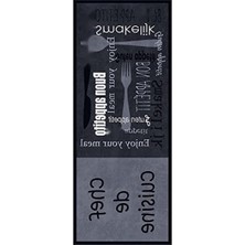 Rafta Yıkanabilir Kaydırmaz Antibakteriyel Mutfak Halısı - 100X200CM Boyutunda